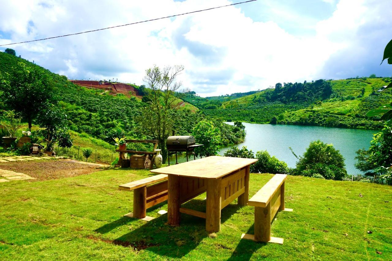 Hotel Nha Bao La - Ho Dak Long Thuong Bảo Lộc Esterno foto