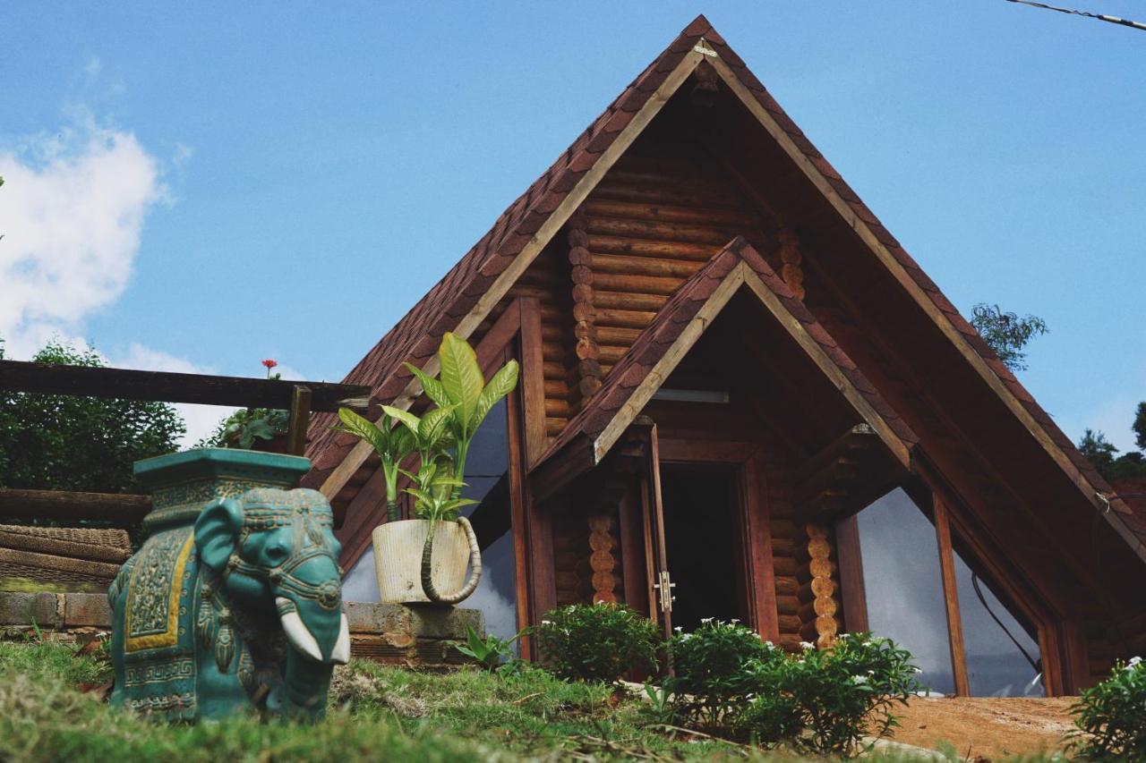 Hotel Nha Bao La - Ho Dak Long Thuong Bảo Lộc Esterno foto